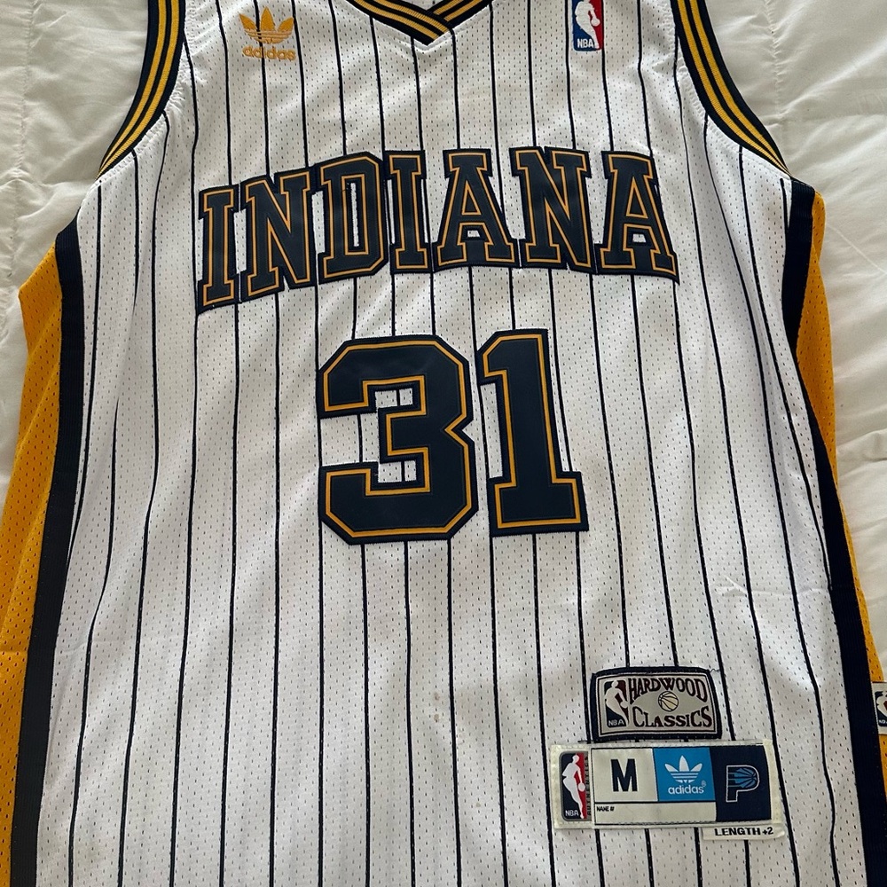 Reggie Miller Adidas Indiana Basketball Jersey